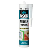 Bison Acrylic Universal White/bílý 300ml kartuš - Akrylátový tmel