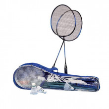 Badmintonová souprava pro 4 hráče, včetně sítě