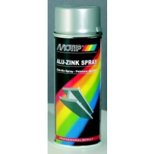 MOTIP Aluzinkový sprej 400ml aluzinkový sprej je vysoce účinná základová barva s vysokým obsahem zinku a hliníku.