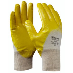 GEBOL 709514 pracovní rukavice vel.11 Nitril žlutá 
