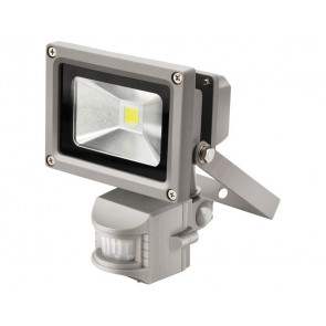 Reflektor LED s pohybovým čidlem, 10W, 800lm, denní světlo, IP44, 230V/50Hz