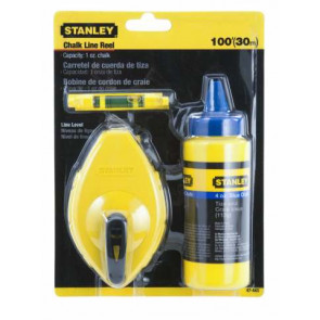 0-47-443 Sada lajnovací šnúry Stanley ® 30m s kriedou STANLEY