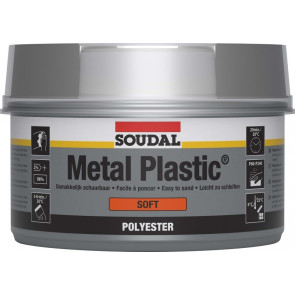 Soudal Metal Plastic Soft 2kg - opravy rozsiahlych plôch a veľkých nerovností