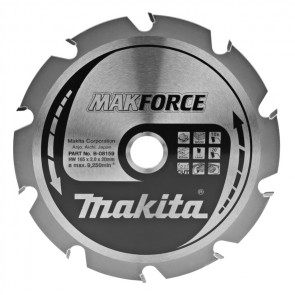 Makita B-08159 pilový kotouč 165x20mm 10T=old B-02917