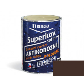 Detecha SUPERKOV SATIN 0,8kg hnědý (čokoláda) RAL 8017