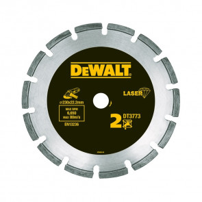 DeWalt DT3740 Kotouč se segmenty navařenými laserem pro stavební materiály/beton - pro suché řezání