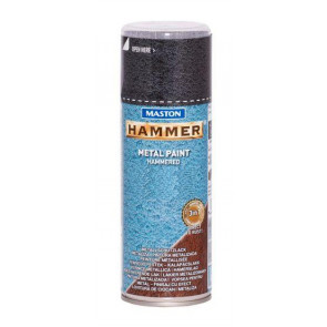 Spraypaint Hammer hammered Brown 400ml nátěr na rezavé i nové kovové povrchy ve spreji