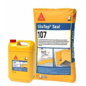 SikaTop ® Seal-107 2-komp. vodotesná stierka a ochranný náter v jednom 25kg