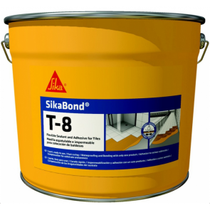 SikaBond ®-T - 8 - 6,7 kg pružná hydroizolácie a lepenie na dlažbu, drevo