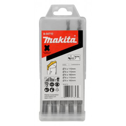 Makita B-54710 sada vrtáků SDS Plus 5ks