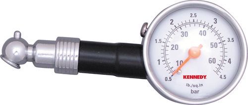 Merač tlaku v pneumatikách